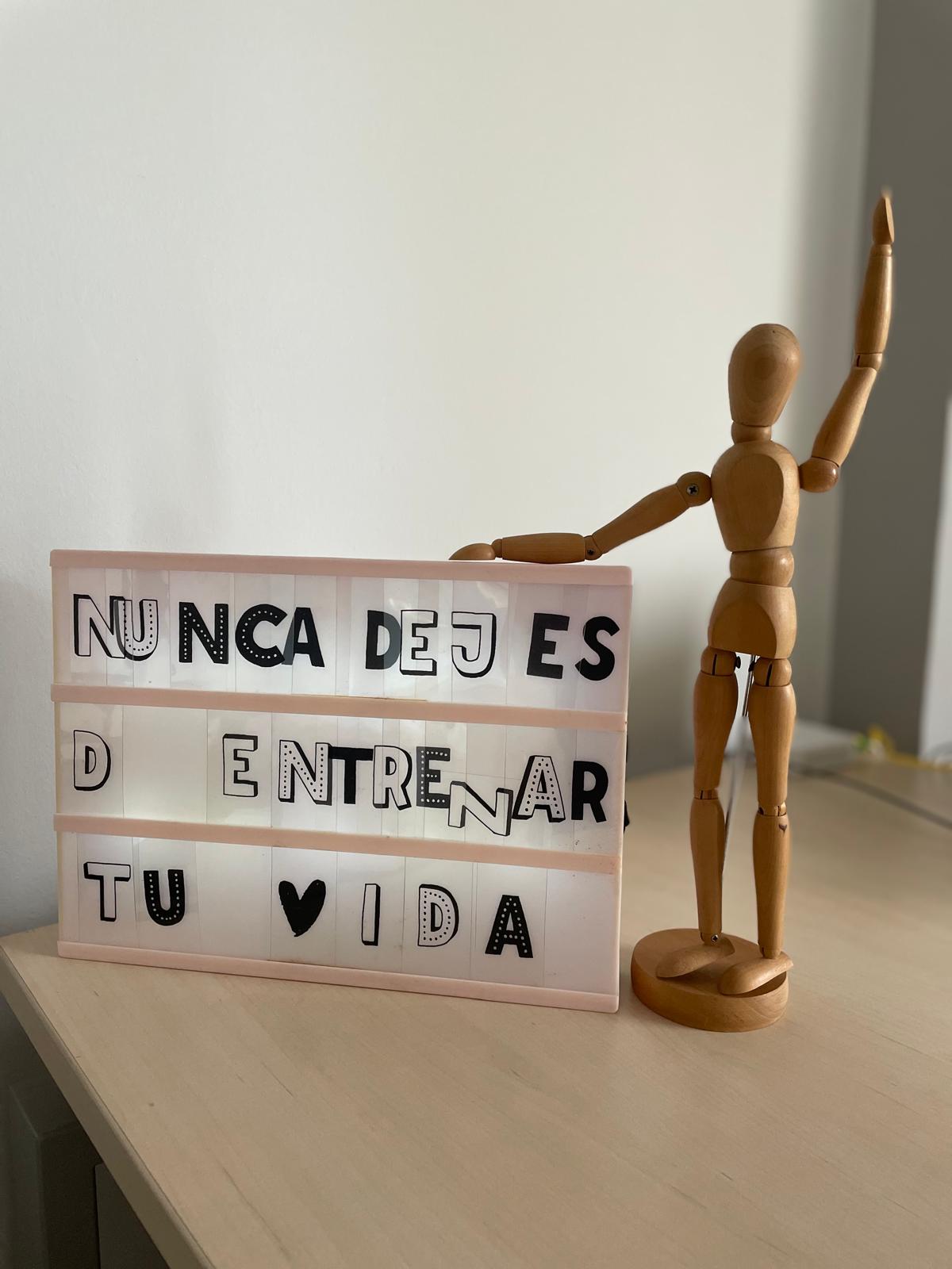 NUNCA DEJES DE ENTRENAR TU VIDA